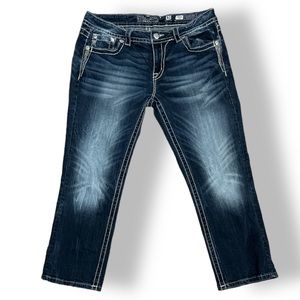 Miss Me Signature Crop Jeans Size 31